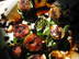 Figs with Basil Goat Cheese and Balsamic Drizzle